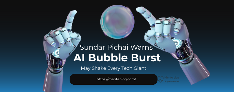 Sundar Pichai warns AI bubble burst